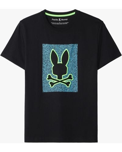 Psycho Bunny Livingston Graphic T-shirt - Black