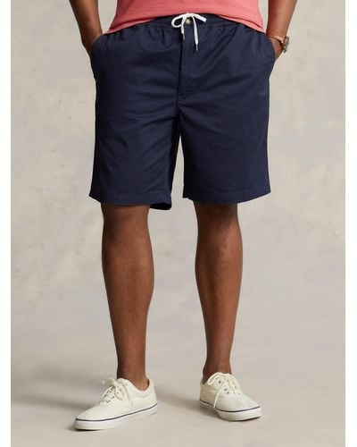 Ralph Lauren Big & Tall Prepster Chino Shorts - Blue