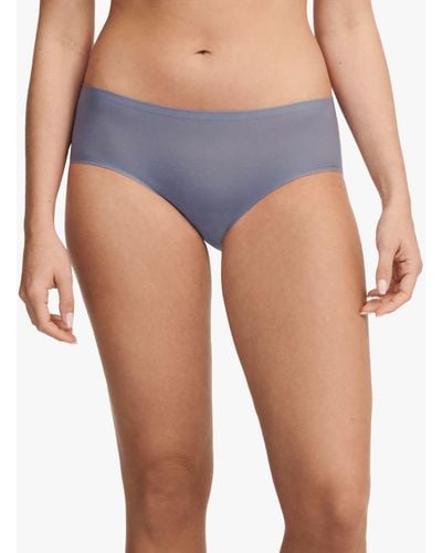 Chantelle Soft Stretch Hipster Knickers - Blue
