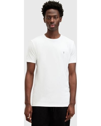 AllSaints Tonic Crew Neck T-shirt - White