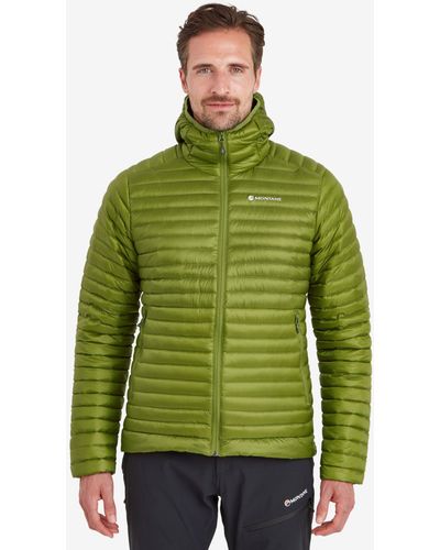 MONTANÉ Anti-freeze Padded Hood Jacket - Green