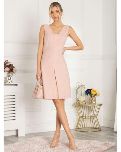 Jolie Moi Cressida Mini Shift Dress - Pink