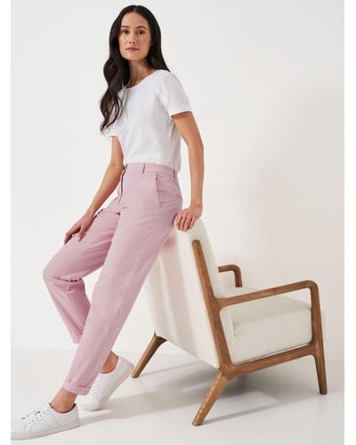 Crew Classic Cotton Blend Chinos - Pink