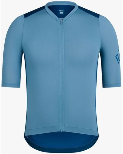 Rapha Pro Short Sleeve Cycling Top - Blue
