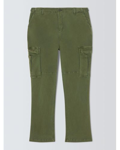 GOOD AMERICAN Uniform Cargo Trousers - Green