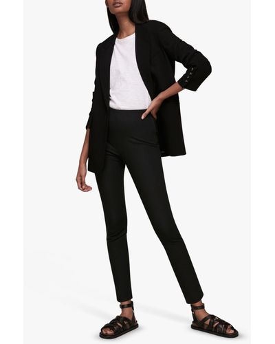 Whistles Super Stretch Trousers - Black