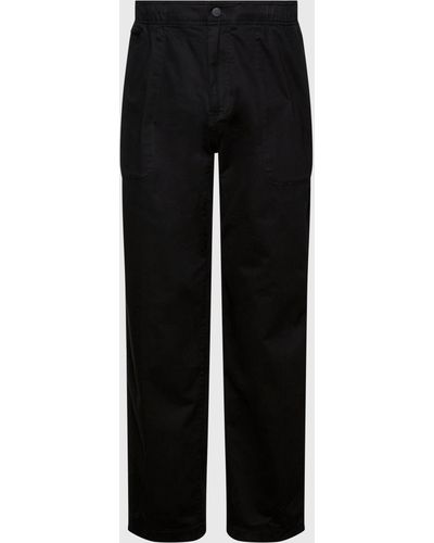 Calvin Klein Jeans Trim Woven Trousers - Black