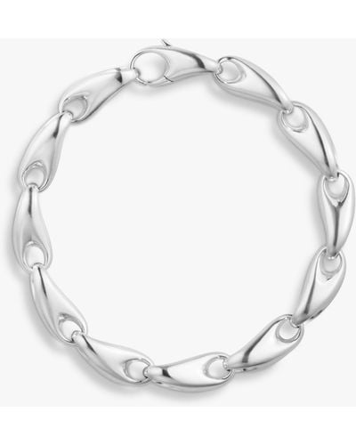 Georg Jensen Organic Links Chain Bracelet - Metallic