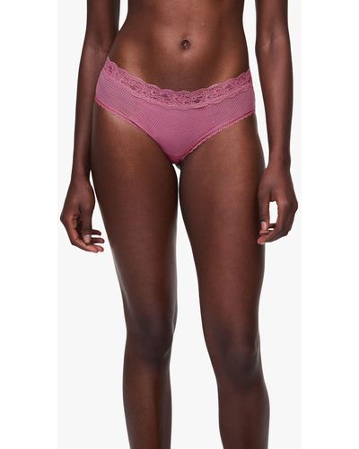 Passionata Brooklyn Hipster Knickers - Red