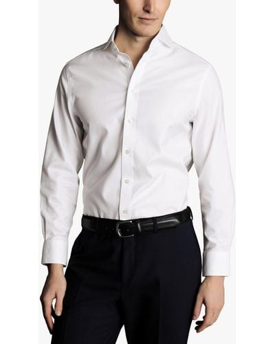 Charles Tyrwhitt Non-iron Twill Shirt - White