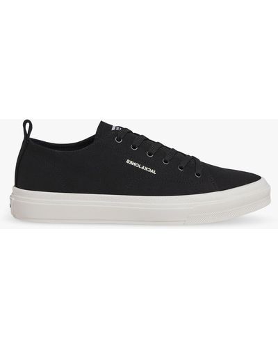 Jack & Jones Bayswater Canvas Trainers - White