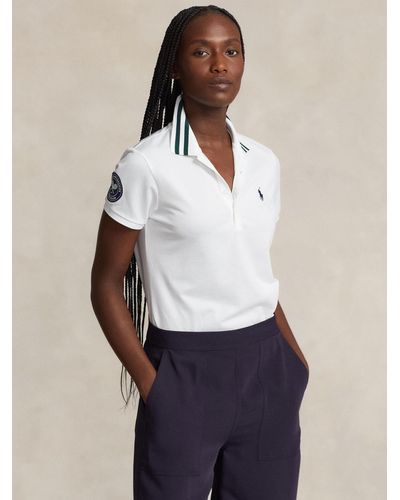 Ralph Lauren Polo Wimbledon 2024 Polo Shirt - White