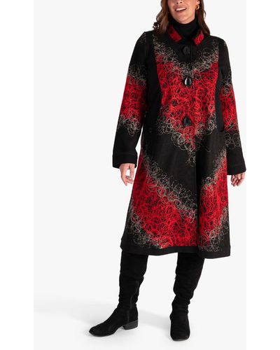 Chesca Scribble Embroidered Coat