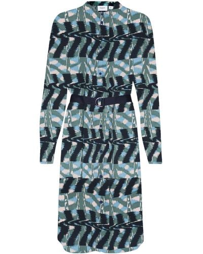Saint Tropez Palavi Knee Length Shirt Dress - Multicolour