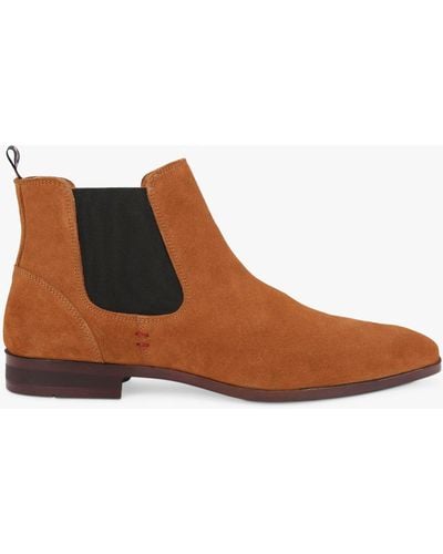 KG by Kurt Geiger Pax Suede Ankle Boots - Brown