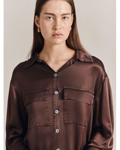 Ghost Cora Shirt - Brown