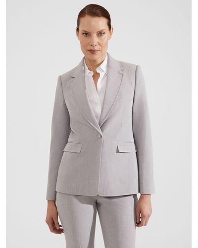 Hobbs Lauren Tailored Jacket - Grey