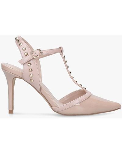 Carvela Kurt Geiger Kankan Studded Court Shoes - Pink