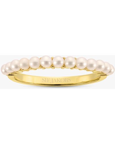 Sif Jakobs Jewellery Freshwater Pearl Ring - Natural