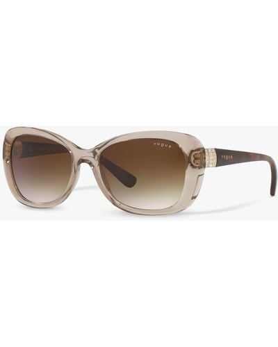 Vogue Vo2943sb Butterfly Sunglasses - Multicolour