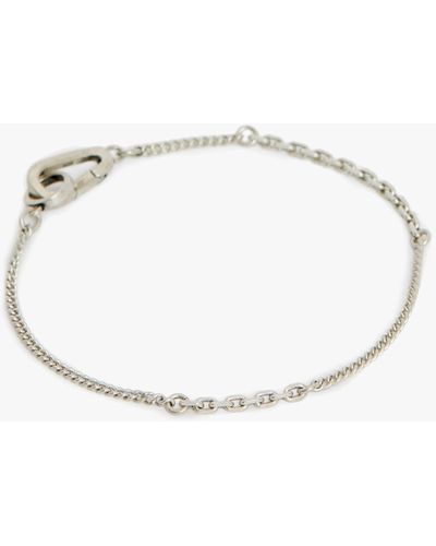 AllSaints Mixed Link Chain Bracelet - Natural