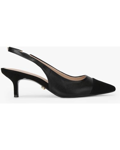 Carvela Kurt Geiger Clara Slingback Court Shoes - Black