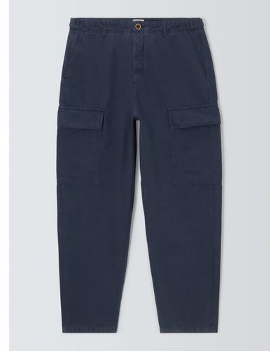 Armor Lux Pantalon Cargo Trousers - Blue