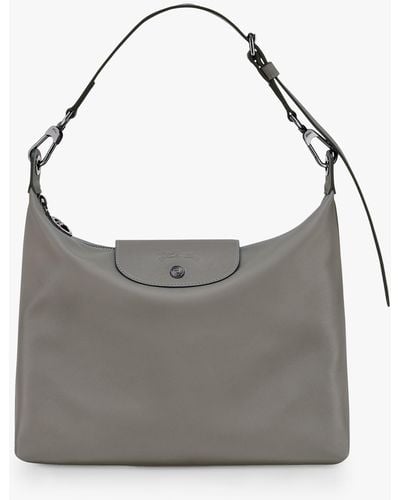 Longchamp Le Pliage Xtra Medium Shoulder Bag - Grey