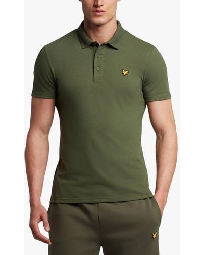 Lyle & Scott Sport Short Sleeve Polo Shirt - Green