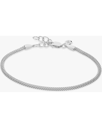 Monica Vinader Fine Chain Bracelet - Metallic