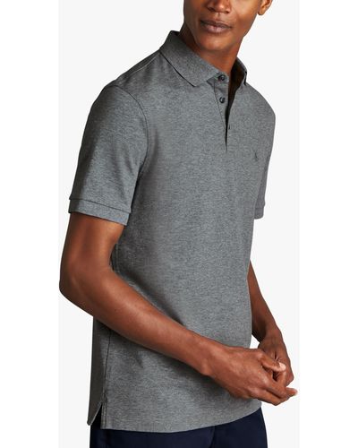Charles Tyrwhitt Pique Polo Shirt - Grey