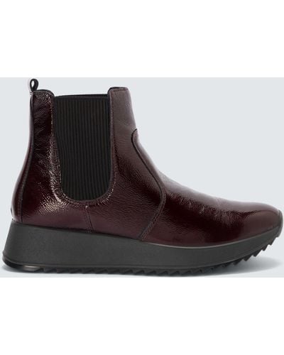 John Lewis Pollines Comfort Leather Chelsea Boots - Brown