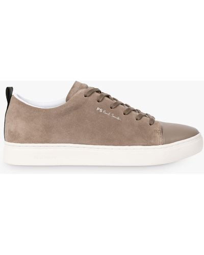 Paul Smith Lee Suede Trainers - Brown