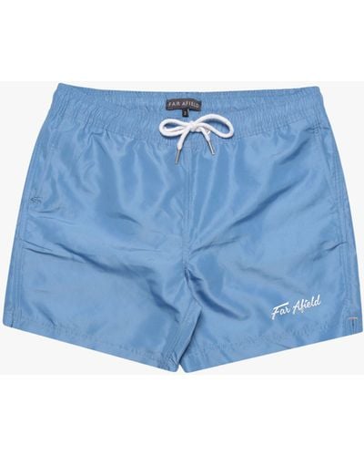 Far Afield Lightweight Swim Shorts - Blue
