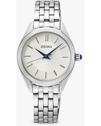 Seiko Conceptual Watch Bracelet Strap Watch - White