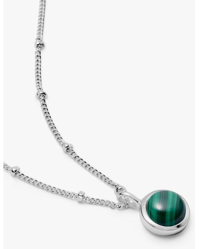 Daisy London Healing Stone Pendant Necklace - Multicolour
