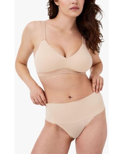 Spanx Light Control Undie-tectable Thong - Natural