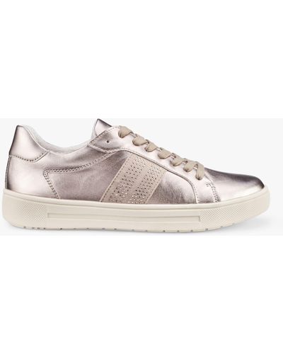 Hotter Libra Sparkle Trainers - Pink