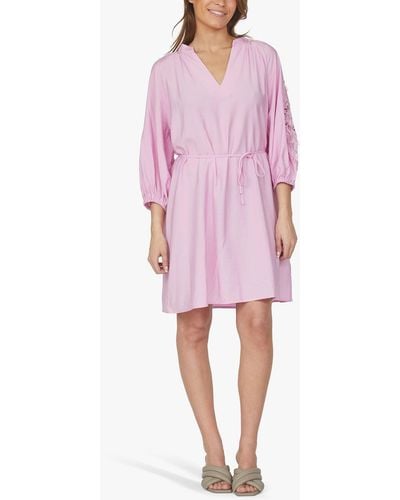 Sisters Point Viaba-dr Lace Dress - Pink