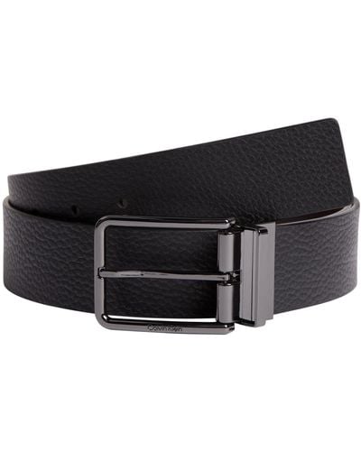 Calvin Klein 40mm Leather Belt - Black