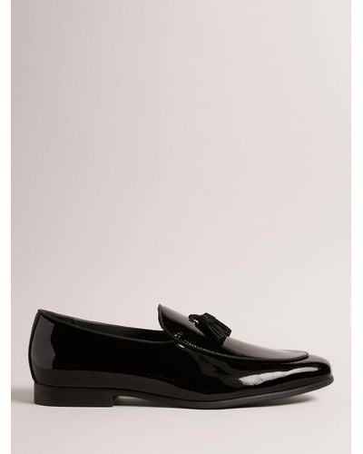 Ted Baker Eroll Leather Dress Loafers - Black