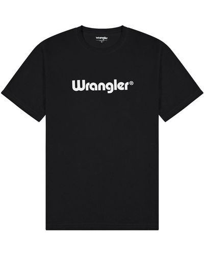 Wrangler Logo T-shirt - Black