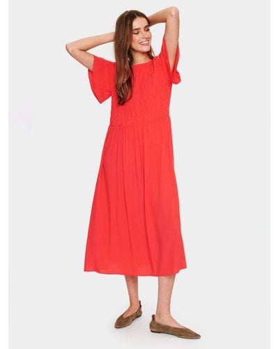 Saint Tropez Gisla Maxi Dress - Red