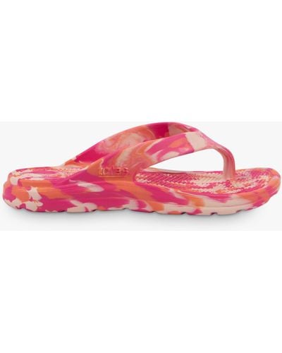 Totes Solbounce Toe Post Sandals - Pink