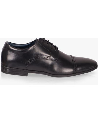 Silver Street London Lawrence Leather Brogues - Black