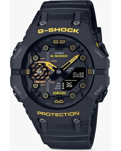 G-Shock Ga-b001cy-1aer G-shock Combi Resin Strap Watch - Blue
