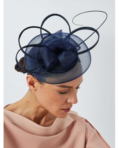 John Lewis Deidre Fascinator - Blue