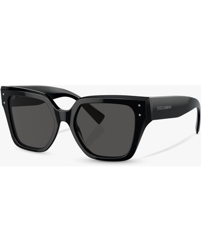 Dolce & Gabbana Dg4471 Rectangular Sunglasses - Black