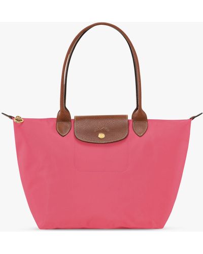 Longchamp Le Pliage Original Large Shoulder Bag - Pink