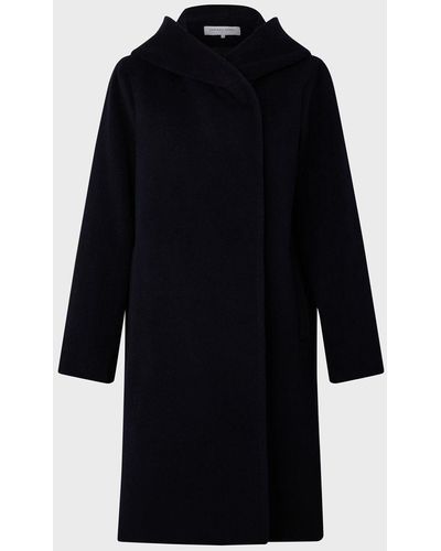 Gerard Darel Sakura Button Coat - Black